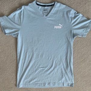 Puma v neck t shirt
